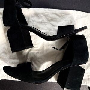 Alexander Wang Suede Block Heel Sandals (EU 38)